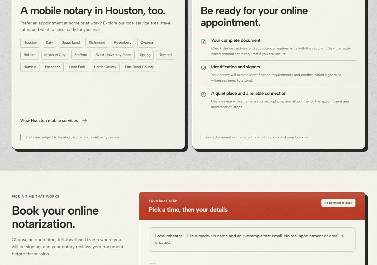 HTX Notary website detail 2